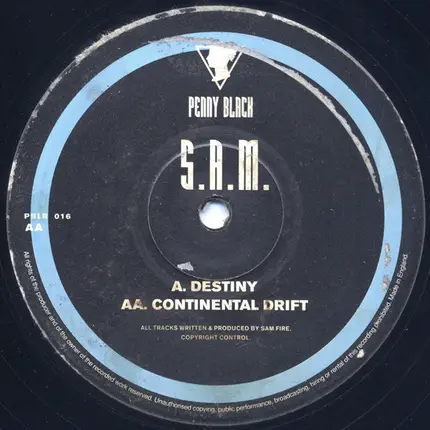 Sam Fire - Destiny / Continental Drift