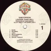 LP - Sam Kinison - Louder Than Hell