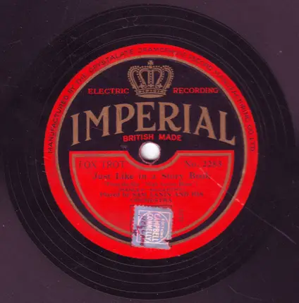 Sam Lanin & His Orchestra - Just Like In A Story Book / I'm In The Market For You