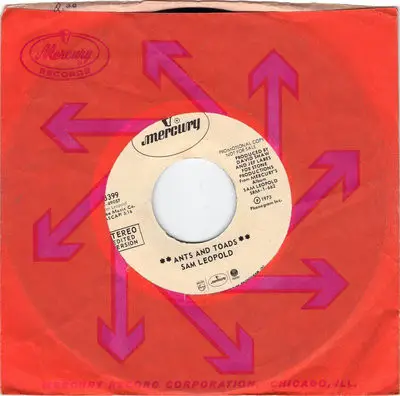 Sam Leopold - Ants And Toads / The Concubine Of Aqaba