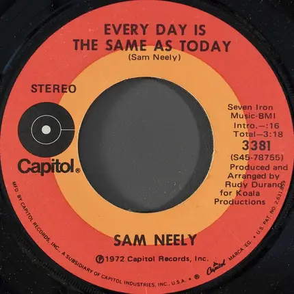 Sam Neely - Loving You Just Crossed My Mind