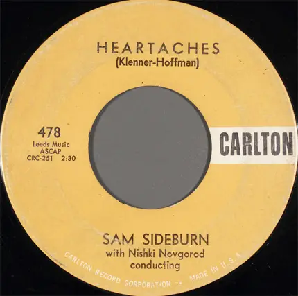 Sam Sideburn - Melancholy Baby