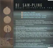 CD Single - DJ Sam-Pling - Music (Hypnotized You)