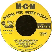 Sam Taylor And His Orchestra - Don't Take Your Love From Me / As Time Goes By
