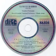 CD - Barber - Piano Concerto • Medea's Meditation And Dance Of Vengeance