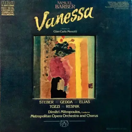 Samuel Barber , Gian Carlo Menotti , Eleanor Steber , Nicolai Gedda , Rosalind Elias , Giorgio Tozz - Barber - Vanessa