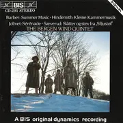 CD - Barber / Sæverud / Jolivet / Hindemith / Bergen Treblåsekvintett - Wind Quintets By Barber, Sæverud, Jolivet & Hindemith