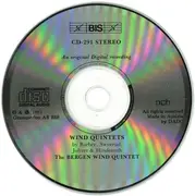 CD - Barber / Sæverud / Jolivet / Hindemith / Bergen Treblåsekvintett - Wind Quintets By Barber, Sæverud, Jolivet & Hindemith