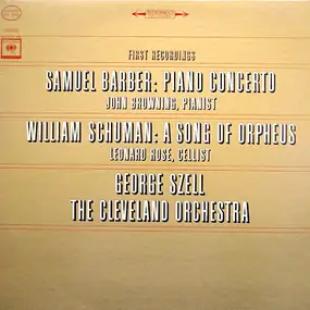 Barber - Piano Concerto / A Song Of Orpheus