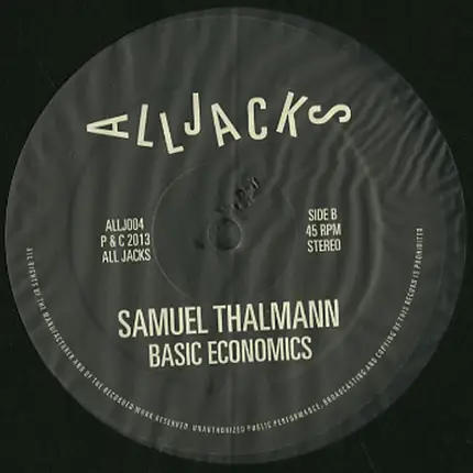 Samuel Thalmann - Platform / Basic Economics