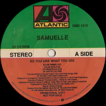 Samuelle Prater - So You Like What You See