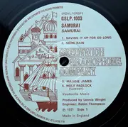 LP - Samurai - Samurai - Gatefold