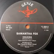 12inch Vinyl Single - Samantha Fox - Holding