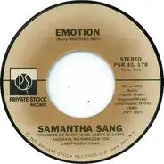 Samantha Sang - Emotion / When Love Is Gone