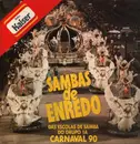 LP - Sambas De Enredo - Das Escolas De Samba Do Grupo 1A Carnaval 90 - insert