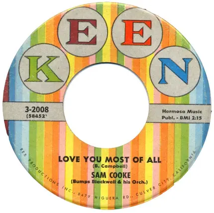 Sam Cooke - Blue Moon / Love You Most Of All