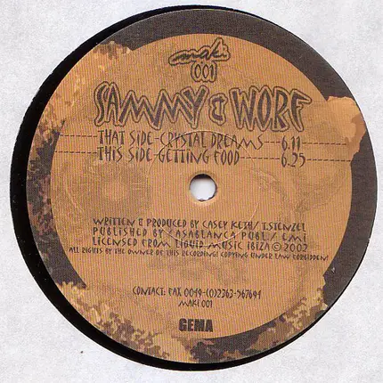 Sammy & Worf - Crystal Dreams / Getting Food