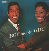 LP - Sammy Davis Jr. And Carmen McRae - Boy Meets Girl - Mono / + insert