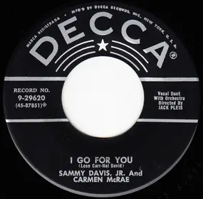 Sammy Davis Jr. And Carmen McRae - I Go For You / A Fine Romance