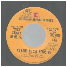 Sammy Davis Jr. - The Shelter Of Your Arms