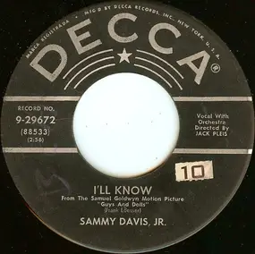 Sammy Davis, Jr. - I'll Know / Adelaide