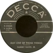 7inch Vinyl Single - Sammy Davis Jr. - Just One Of Those Things / Earthbound