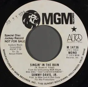 Sammy Davis, Jr. - Singin' In The Rain