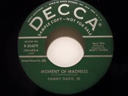 Sammy Davis Jr. - All Dressed Up And No Place To Go