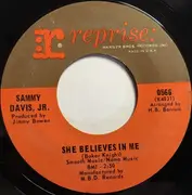 7inch Vinyl Single - Sammy Davis Jr. - Don't Blame The Children / She Believes In Me
