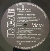 LP - Sammy Davis Jr. - Hearin' Is Believin'