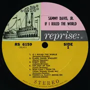 LP - Sammy Davis Jr. - If I Ruled The World (And Other Broadway Greats)