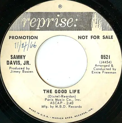 Sammy Davis Jr. - We'll Be Together Again