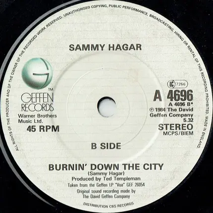 Sammy Hagar - Two Sides Of Love