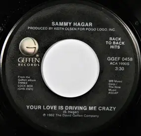 Sammy Hagar - Your Love Is Driving Me Crazy / Never Give Up