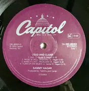 LP - Sammy Hagar - Loud And Clear