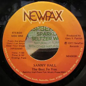Sammy Hall - The Best To You