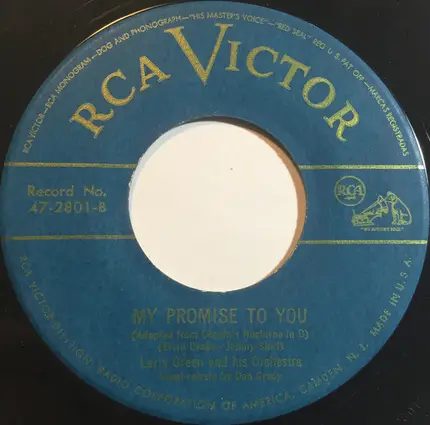 Sammy Kaye , Larry Green And His Orchestra - Kaye's Melody