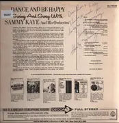 LP - Sammy Kaye And His Orchestra - Dance And Be Happy - Signed