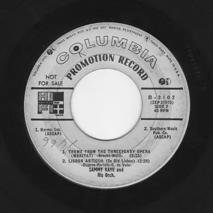 Sammy Kaye And His Orchestra - Swing And Sway To Today's Top Pops