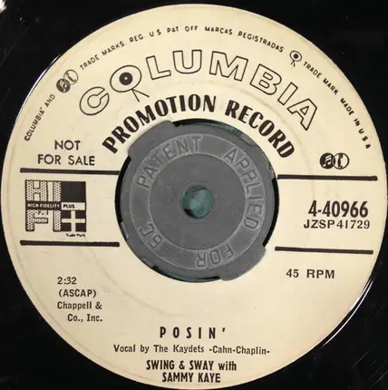 Sammy Kaye - Charleston / Posin'