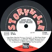 LP - Sammy Price - Plays Blues And Boogie Woogie