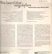 LP - Sammy Cahn - sings Sammy Cahn