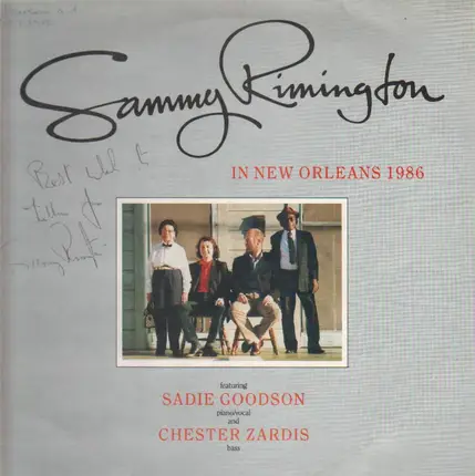 Sammy Rimington - Sammy Rimington in New Orleans 1986