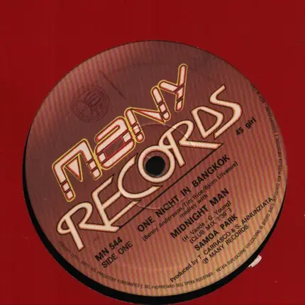 Samoa Park - One Night In Bangkok Medley With Midnight Man