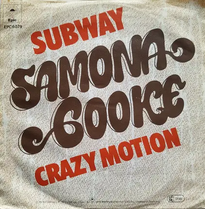 Samona Cooke - Subway