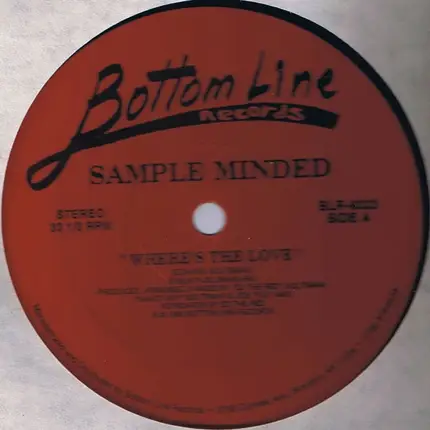 Sample Minded - Where's The Love