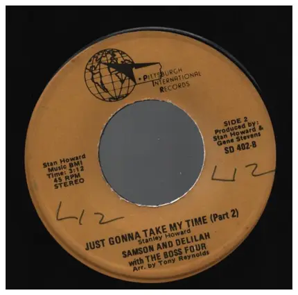 Samson & Delilah With The Boss Four - Just Gonna Take My Time