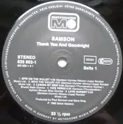 LP - Samson - Thank You And Goodnight...  Live