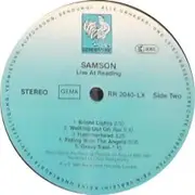 LP - Samson - Live At Reading '81 - Gatefold