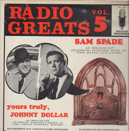 Sam Spade / Johnny Dollar - RADIO GREATS VOLUME 5